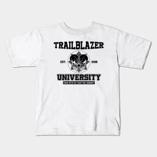 Honkai Star Rail Trailblazer University (Black) Kids T-Shirt